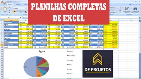 A MELHOR E MAIS COMPLETA PLANILHA GRÁTIS DE .